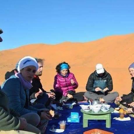Sahara Nomad Camp Hotel เมอร์ซูกา ภายนอก รูปภาพ
