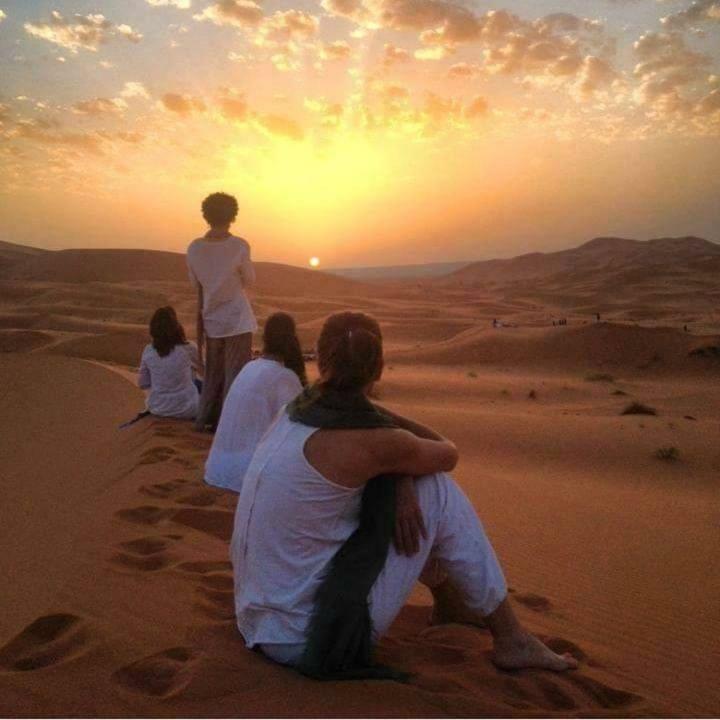 Sahara Nomad Camp Hotel เมอร์ซูกา ภายนอก รูปภาพ